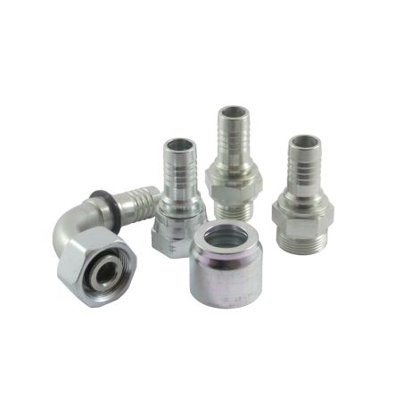 Parker Crimped Hose Fitting 24° Cone Female, KCA47-18-10C [KCA47-18-10C]; 282-4085