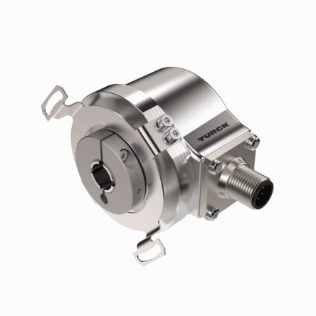 Turck REI-E Series Incremental Incremental Encoder, 5000ppr ppr, HTL Signal, Hollow Type, 15mm Shaft [REI-E-114I15E-2B5000-H1181]; 282-4183