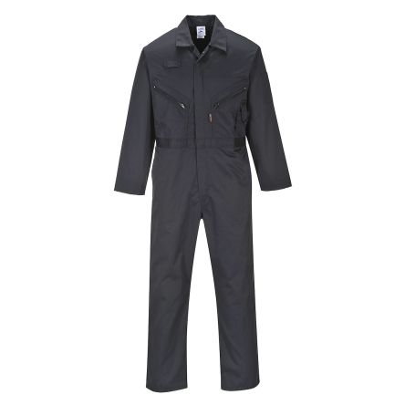 Portwest Navy Reusable Coverall, XXL [C813NATXXL]; 282-4302