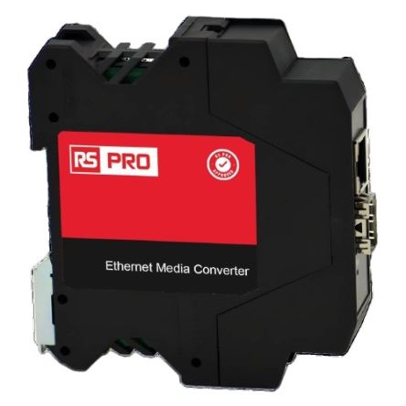 RS PRO RJ45 Media Converter, 10/100/1000Mbit/s [0]; 282-4457