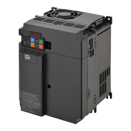 Omron Variable Speed Drive, 3.7 kW, 1 Phase, 200 V ac, 17.5 A, M1 Series [3G3M1-AB037]; 282-4590
