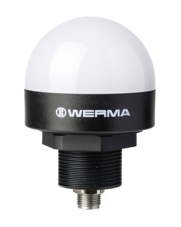 Werma MC55 Series Multicolour Continuous lighting Beacon, 10 → 30 V, Built-in Mounting, LED Bulb, IP69K [240.320.50]; 282-4614