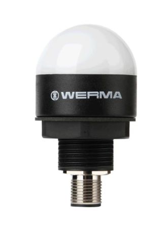 Werma MC35 Series Multicolour Continuous lighting Beacon, 10 → 30 V, Built-in Mounting, LED Bulb, IP65, IP69K [241.320.50]; 282-4618