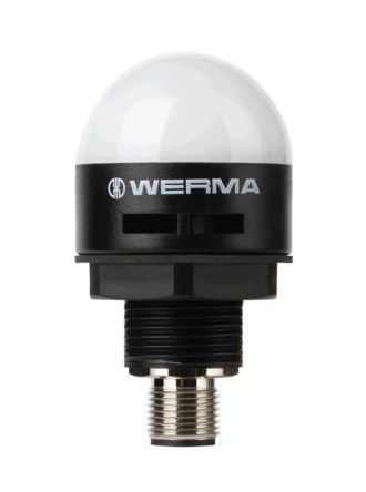 Werma MC35 Series Multicolour Beacon, 10 → 30 V, IP65, IP69K, Built-in Mounting, 80dB at 1 Metre [241.340.50]; 282-4619