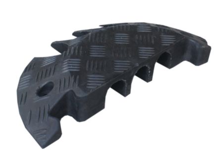 Viso 250mm Black Cable Cover in Rubber, 65mm Inside dia. [CPE1071]; 282-4747