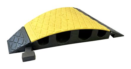 Viso 800mm Black/Yellow Cable Cover in Rubber, Thermoplastic, 90mm Inside dia. [CPTRUCK30]; 282-4751