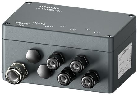Siemens SIWAREX DB Series Black Die Cast Aluminium Junction Box, IP66, 100 x 160 x 81mm [7MH5001-0AD20]; 282-5099