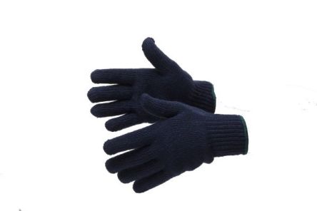 Reldeen G601 Blue 45% Cotton, 55% Polyester General Purpose Gloves, Size 9 [G601-09]; 282-5141