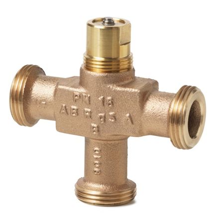 Siemens Manual For Chilled or Low-Temperature Hot Water in Closed Circuits Seat Valve BPZ Series, G 1, 1in, [VXG44.15-2.5 / BPZ:VXG44.15-2.5]; 282-5325