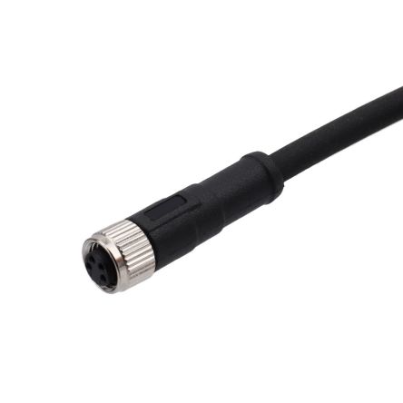 RS PRO Straight Female 4 way M8 to Cable, 2m [0]; 282-5363