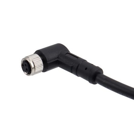 RS PRO Right Angle Female 3 way M8 to Cable, 5m [0]; 282-5365