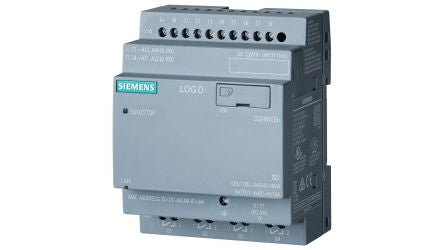 Siemens LOGO! Series Logic Module for Use with LOGO! 8.4, 12 → 24 V dc Supply, Relay Output, 8-Input, Analogue, [6ED1052-2MD08-0BA2]; 282-5517