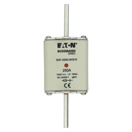 Eaton 250A Tag Fuse, NH2, 1kV [BSF-250G-NH210]; 282-6184