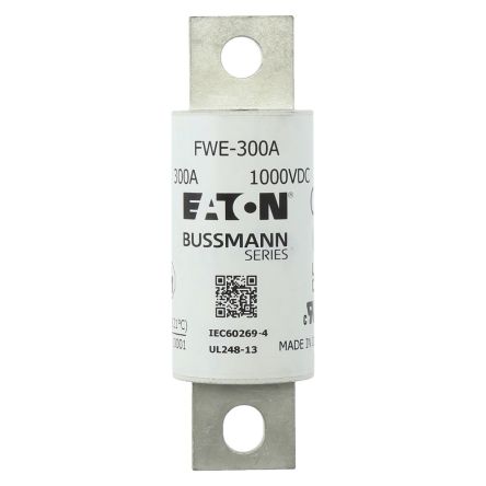 Eaton 300A Tag Fuse, 40mm, 1kV [FWE-300A]; 282-6200