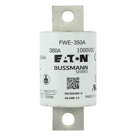 Eaton 350A Tag Fuse, 50mm, 1kV [FWE-350A]; 282-6201