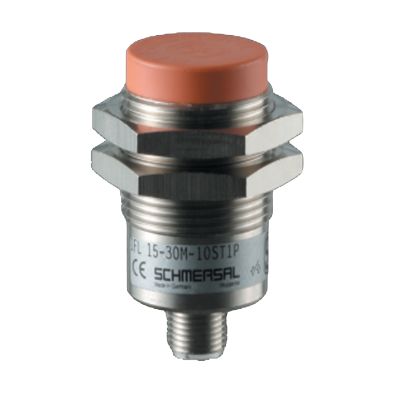Schmersal Inductive Threaded Barrel Proximity Sensor, M30, 15 mm Detection, PNP NO, 15 → 250 V ac [IFL 15-30M-10ST1P]; 282-6437