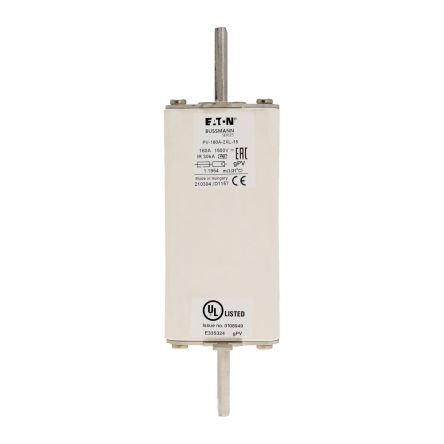 Eaton 160A Tag Fuse, 2XL, 1.5kV, 205mm [PV-160A-2XL-15]; 282-6507