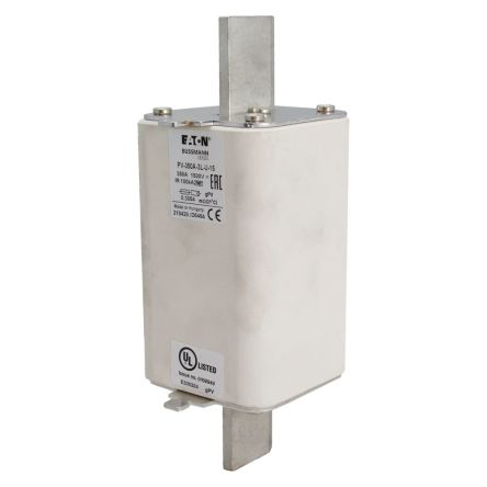 Eaton 350A Tag Fuse, 3L, 1.5kV, 205mm [PV-350A-3L-U-15]; 282-6530