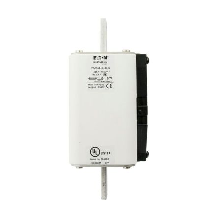 Eaton 355A Tag Fuse, 3L, 1.5kV, 170mm [PV-355A-3L-B-15]; 282-6531
