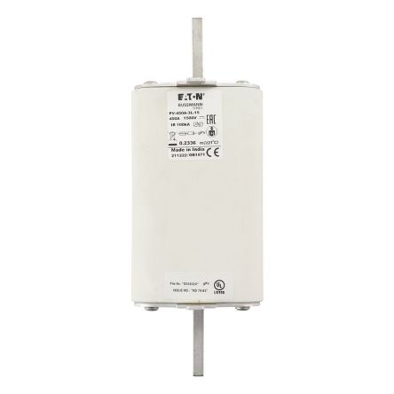 Eaton 450A Tag Fuse, 3L, 1.5kV, 205mm [PV-450A-3L-15]; 282-6535