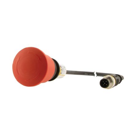 Eaton 185183 Series Turn to Release Emergency Stop Push Button, 45mm Cutout, 2NC, IP65, IP66, IP67, IP69K [185183 C22-PVT45P-K02-P10]; 282-7057