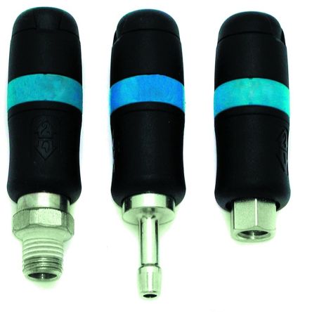 SAM Safety Quick Connect Coupling, 3/8 in Male [19084S]; 282-7394