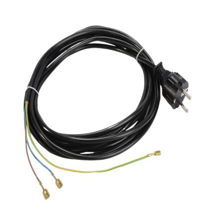 SAM Straight AC Plug Plug to Straight Crimped Terminal Plug Power Cord, 250mm [3154-1]; 282-8340