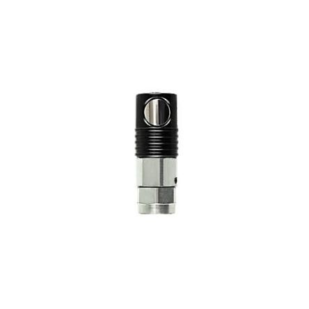 Legris Anodised Aluminium, Nickel Plated Brass Female Pneumatic Quick Connect Coupling, 1/2 in Female Female Thread [18KPIW21APX]; 283-1257