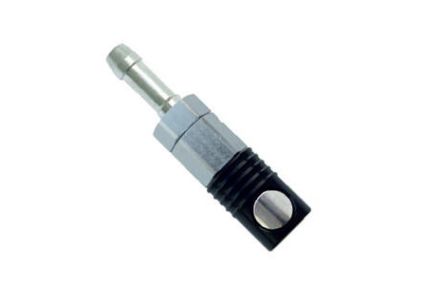 Legris Anodised Aluminium, Nickel Plated Brass Female Pneumatic Quick Connect Coupling, M8 x 1 Hose Barb [18KPTF08APX]; 283-1259