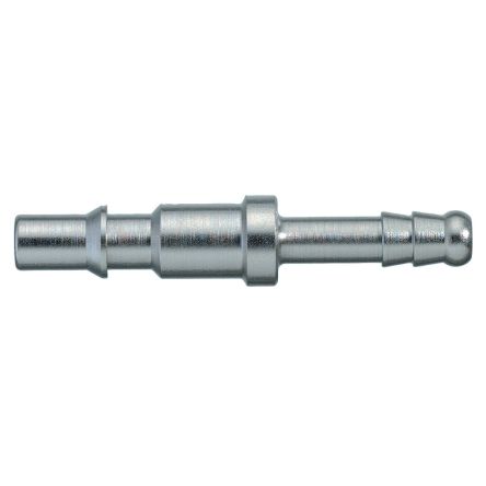 Legris Nickel Plated Steel Female, Male Pneumatic Quick Connect Coupling, 12mm Hose Barb [18SFTF10SXN]; 283-1268