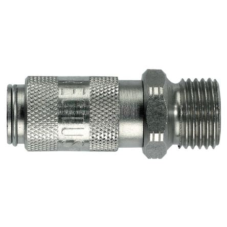 Legris Stainless Steel Male Pneumatic Quick Connect Coupling, 10mm Male Thread [20KAAM05EVX]; 283-1270