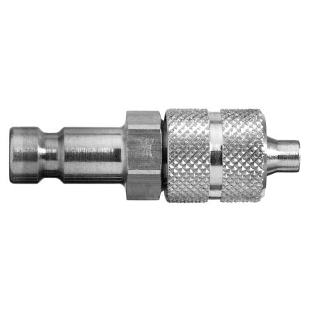 Legris 304 Stainless Steel Female, Male Pneumatic Quick Connect Coupling, Hose Barb [20SFKO06RXX]; 283-1293