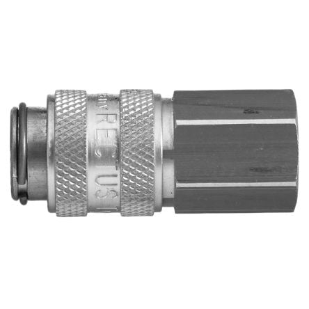 Legris Stainless Steel Male Pneumatic Quick Connect Coupling, 1/4 in Female 16mm Male Thread [21KAIW13EVX]; 283-1306