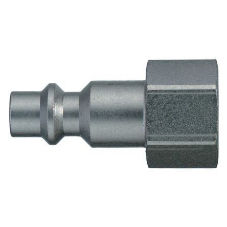Legris Nickel Plated Steel Female Pneumatic Quick Connect Coupling, BSPP 1/8 in Female Female Thread [23SFIW10SXN]; 283-1383