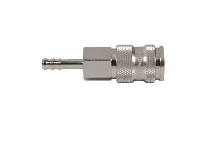 Legris Nickel Plated Brass Female, Male Pneumatic Quick Connect Coupling, Hose Barb [25KATF10MPN]; 283-1423
