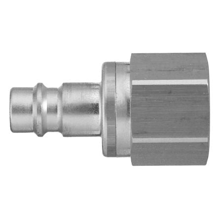 Legris Nickel Plated Brass Female Pneumatic Quick Connect Coupling, 3/8 in Female Female Thread [25SBIW17MPN]; 283-1451