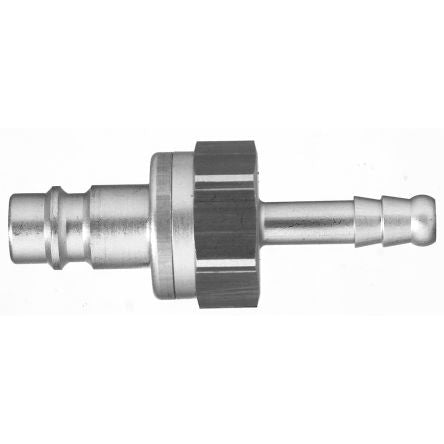 Legris Nickel Plated Brass Female, Male Pneumatic Quick Connect Coupling, Hose Barb [25SBTF13MPN]; 283-1456