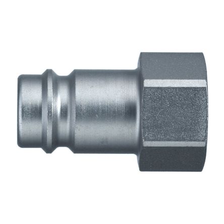 Legris Stainless Steel Female Pneumatic Quick Connect Coupling, 1/2 in Female Female Thread [27SFIW21EXX]; 283-1532
