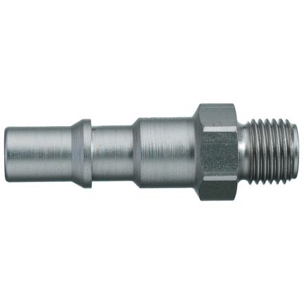 Legris Anodised Aluminium Male Pneumatic Quick Connect Coupling, BSPP 3/8 in Male Male Thread [84SFAW17SXN]; 283-1576
