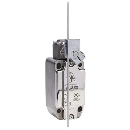 IDEM HLM-SS Series Lever Safety Limit Switch, 2NC, 2NO, IP67, IP69K, 2NO/2NC, Stainless Steel Housing, 240V ac Max, 3A [175251]; 283-1622