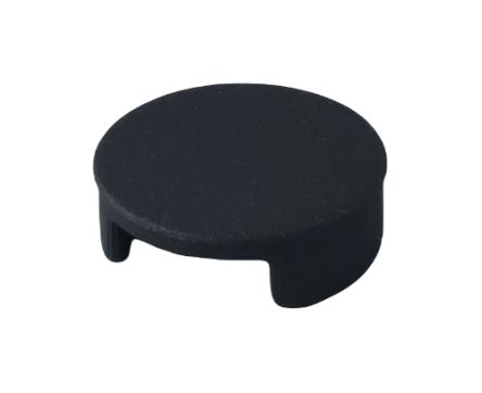 OKW Black Potentiometer Knob Round Shaft, A3216009 [A3216009]; 283-2058