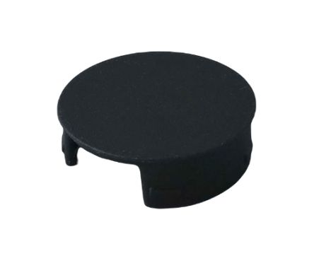 OKW Black Potentiometer Knob Round Shaft, A3220009 [A3220009]; 283-2059