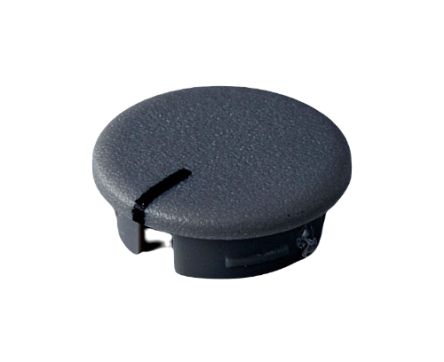 OKW Grey Potentiometer Knob Round Shaft, A4113108 [A4113108]; 283-2063
