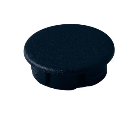OKW Black Potentiometer Knob Round Shaft, A4116000 [A4116000]; 283-2064