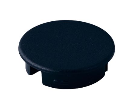 OKW Black Potentiometer Knob Round Shaft, A4120000 [A4120000]; 283-2065