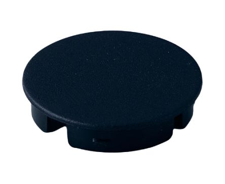 OKW Black Potentiometer Knob Round Shaft, A4131000 [A4131000]; 283-2069