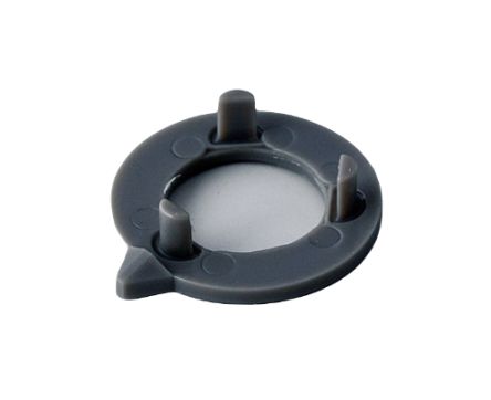 OKW Grey Potentiometer Knob Round Shaft, A4213008 [A4213008]; 283-2073