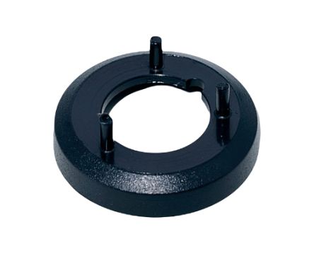 OKW Black Potentiometer Knob Round Shaft, A7516000 [A7516000]; 283-2082