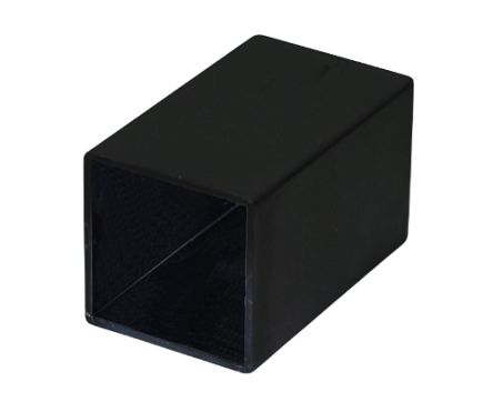 OKW Black PA Potting Box With Lid, 30 x 30 x 50.3mm [A8030508]; 283-2085