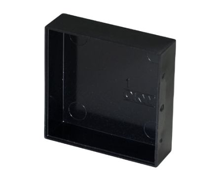 OKW Black PF Potting Box, 50.15 x 50.15 x 15.1mm [A8050160]; 283-2090